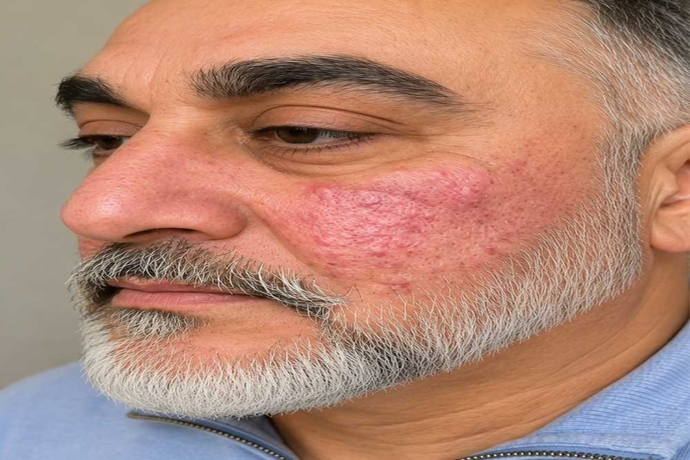 Acne Treatment before treatment